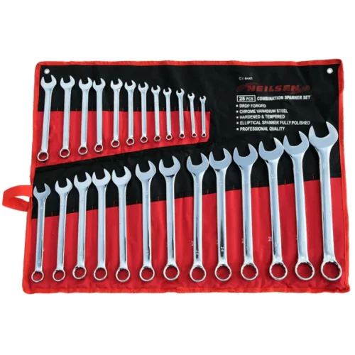 25 Piece Combination Spanner Set 6 to 32mm