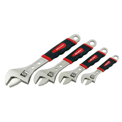 4pieces Adjustable Wrench Set