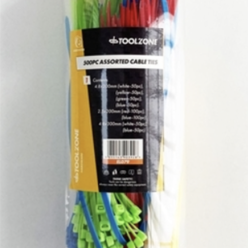 500Pc Mixed Large Cable Ties