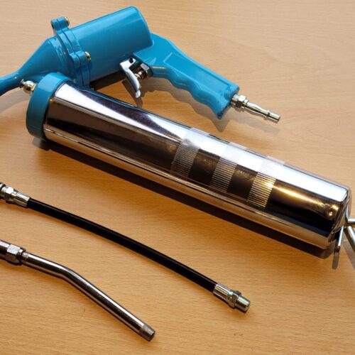 One Hand Pistol Type Air Grease Gun Suits 400cc Cartridge (30-150Psi)