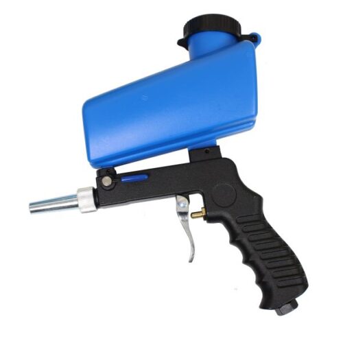 Air Powered Sandblasting Gun – Adjustable Flow Rate – Ideal For Rust & Paint Removal 90Psi 7CFM