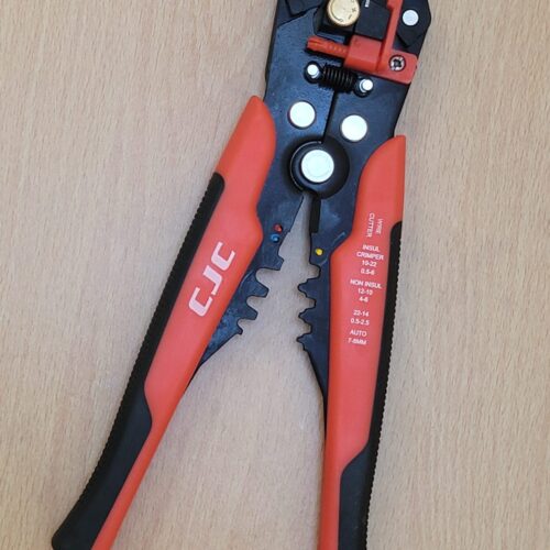 3-in-1 Self-Adjusting Automatic Wire Stripper, Cutter and Crimping Tool