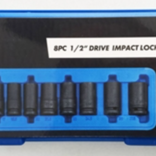 8Pc 1/2″ Impact Nut/Wheel Lock Remove