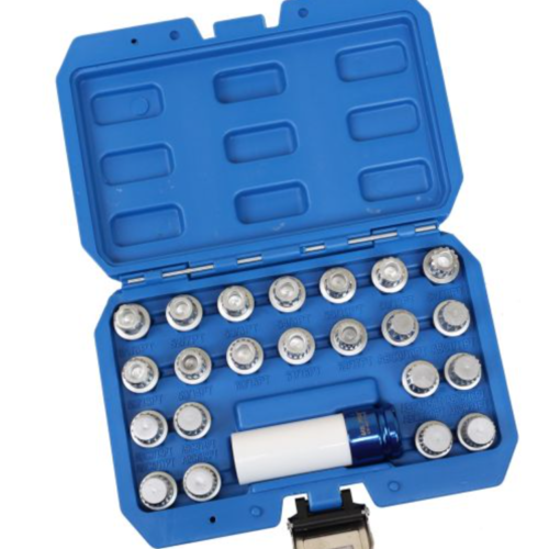 23Pc VAG Locking Wheel Nut Key Set