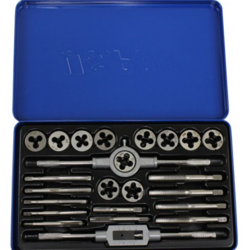 24Pc UNC/UNF Tap & Die Set