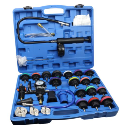 28Pc Coolant System Pressure Tester & Refill Kit