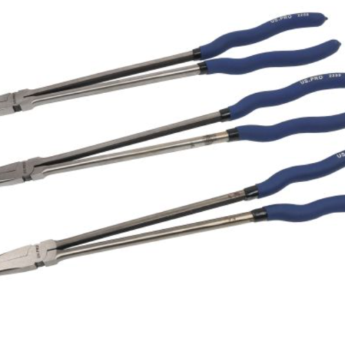 3Pc 400mm Extra Long Reach Plier Set