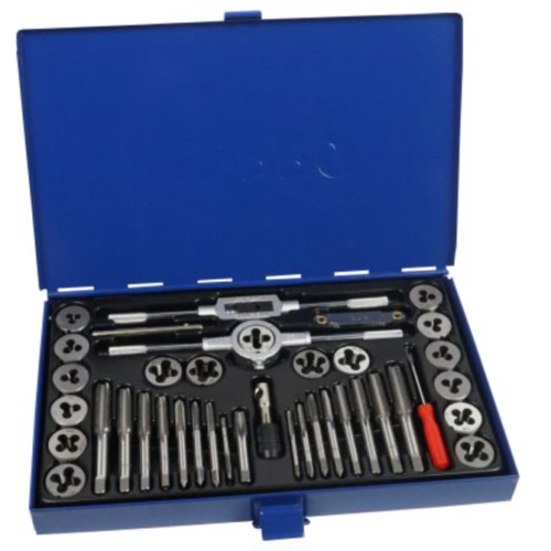 40Pc SAE Tap & Die Set