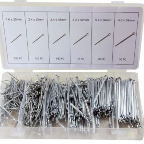 555Pc Cotter Pin Assortment