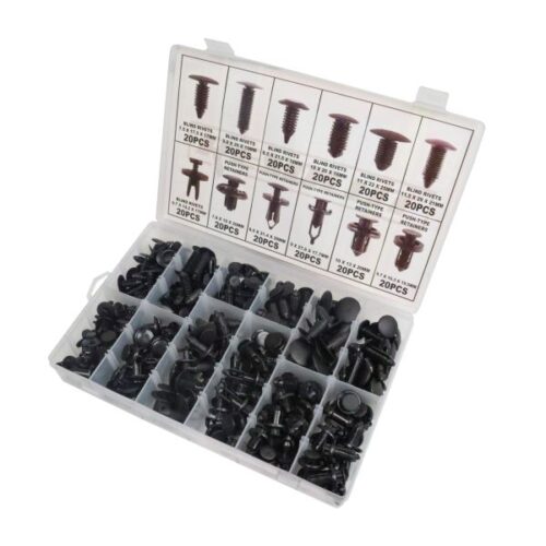 UNIVERSAL TRIM CLIPS AND FASTENERS 240PCS