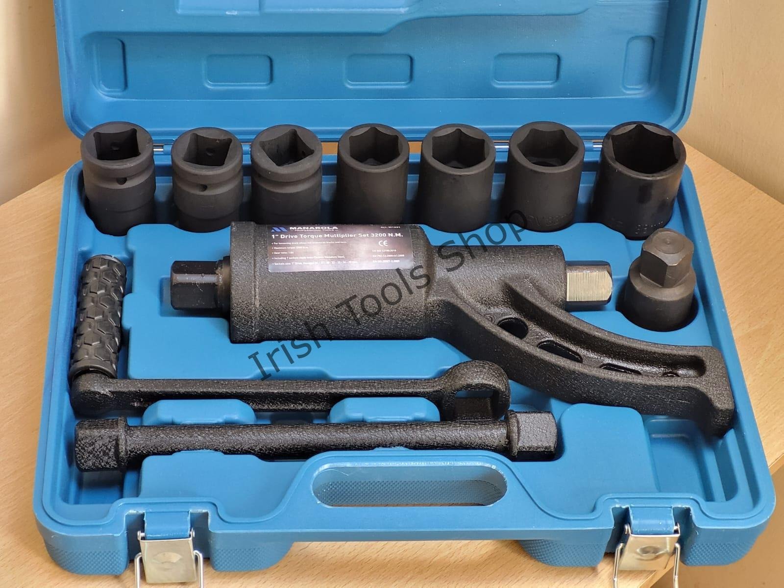 1" Drive Torque Multiplier Set 3200N.M.