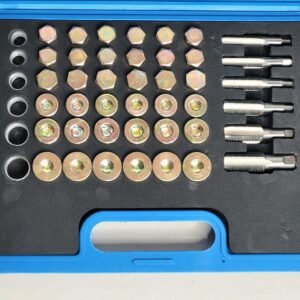 114 Piece Oil Drain Repair Kit For Audi, VW, BMW, Citroen, Fiat, Ford, Honda, Mitsubishi, Peugeot, Renault, Toyota and Volvo