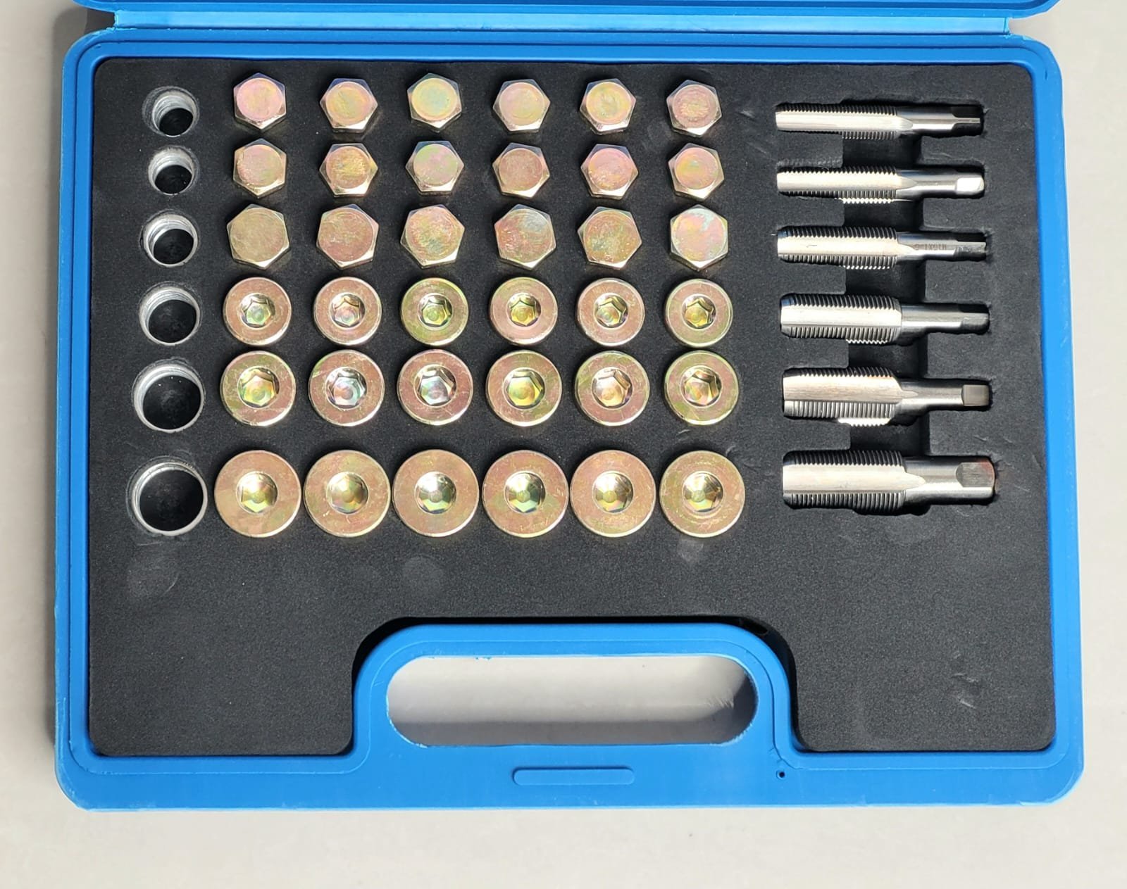 114 Piece Oil Drain Repair Kit For Audi, VW, BMW, Citroen, Fiat, Ford, Honda, Mitsubishi, Peugeot, Renault, Toyota and Volvo
