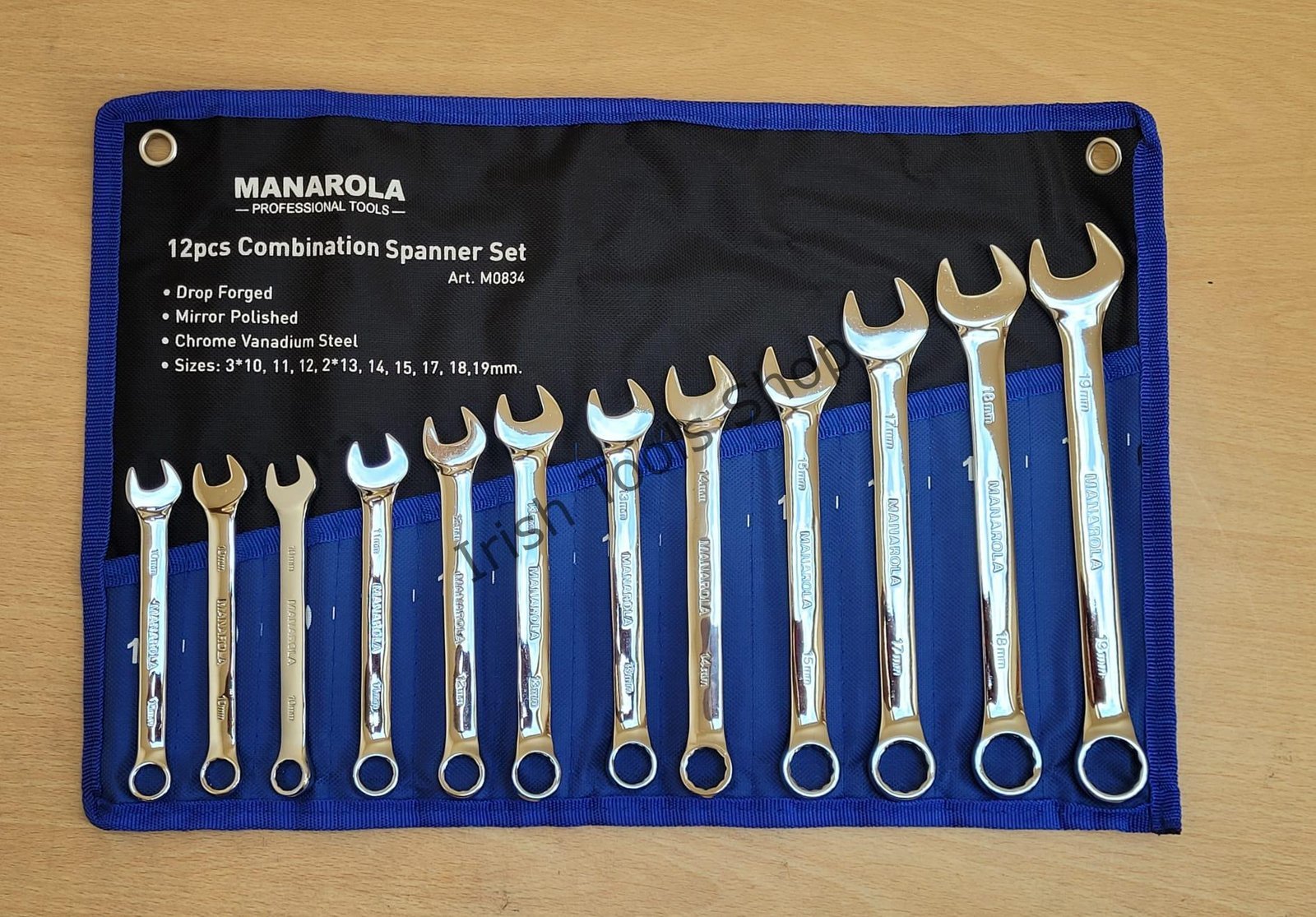 12pcs Combination Spanner Set