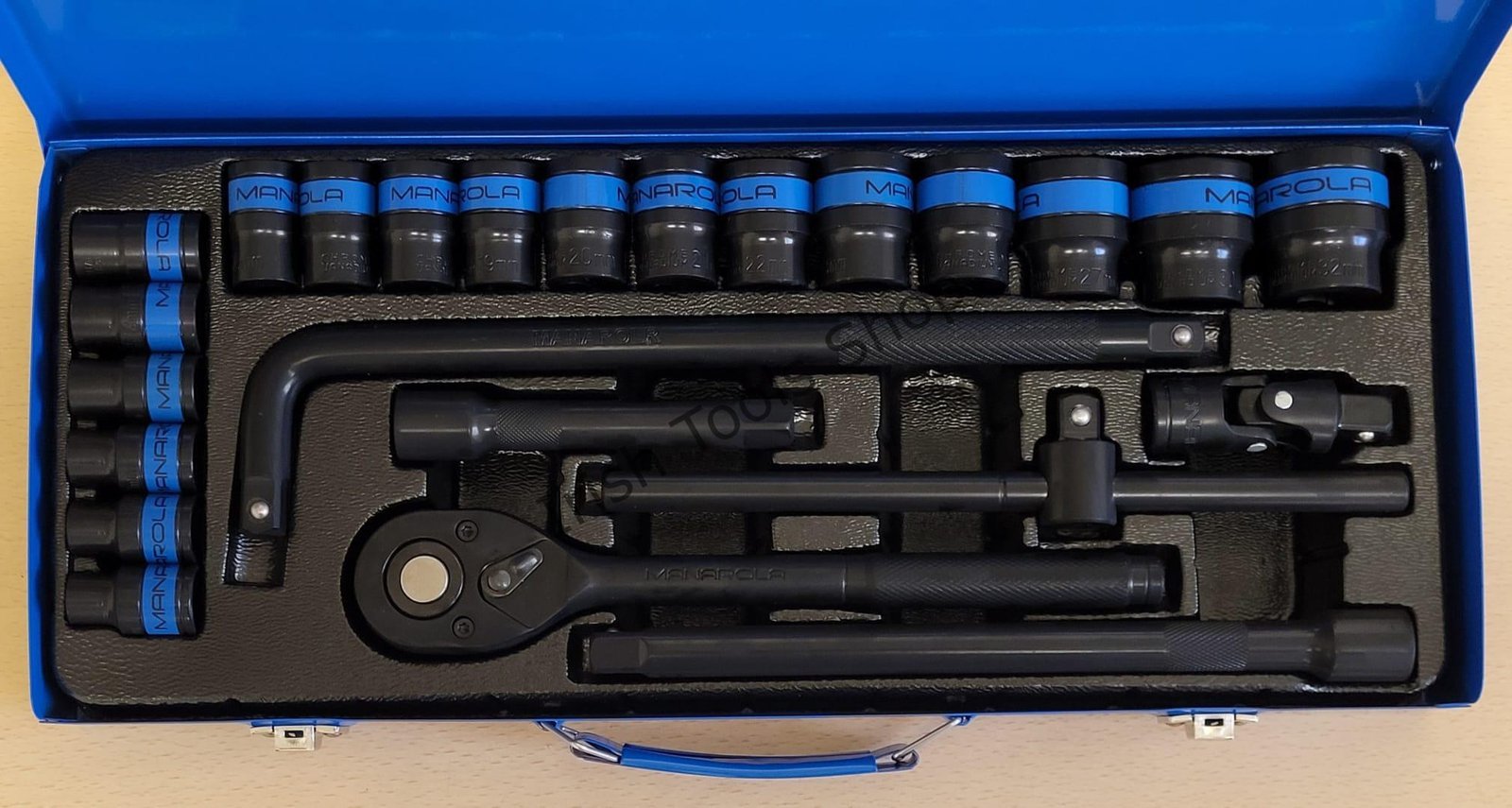 Professional 24 Piece 1/2" Drive Impact Socket Tool Set