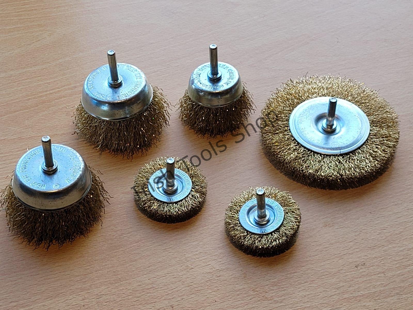 24Pc Assorted Wire Wheels