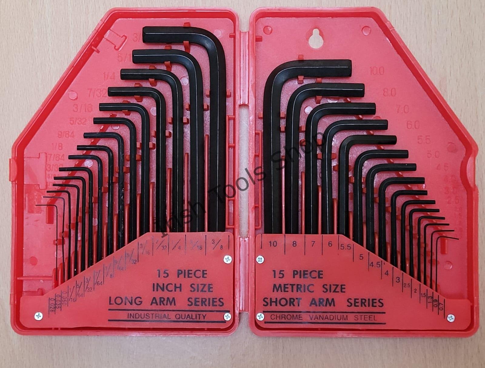 30 - Piece Hex Key Set