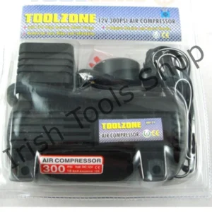 300Psi 12V Air Compressor Metal Gauge Perfect For Cars, Bikes And Inflatables