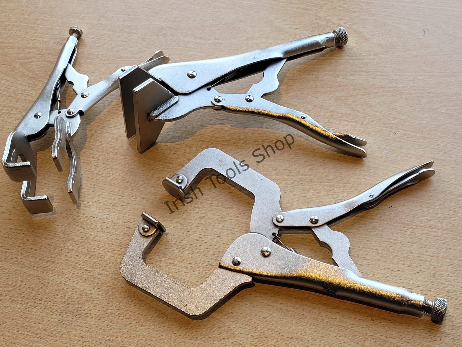 Heavy Duty 3 Piece Weld Clamp Set | 11" C Clamp, 10" Sheet Clamp & 10" Claw Clamp
