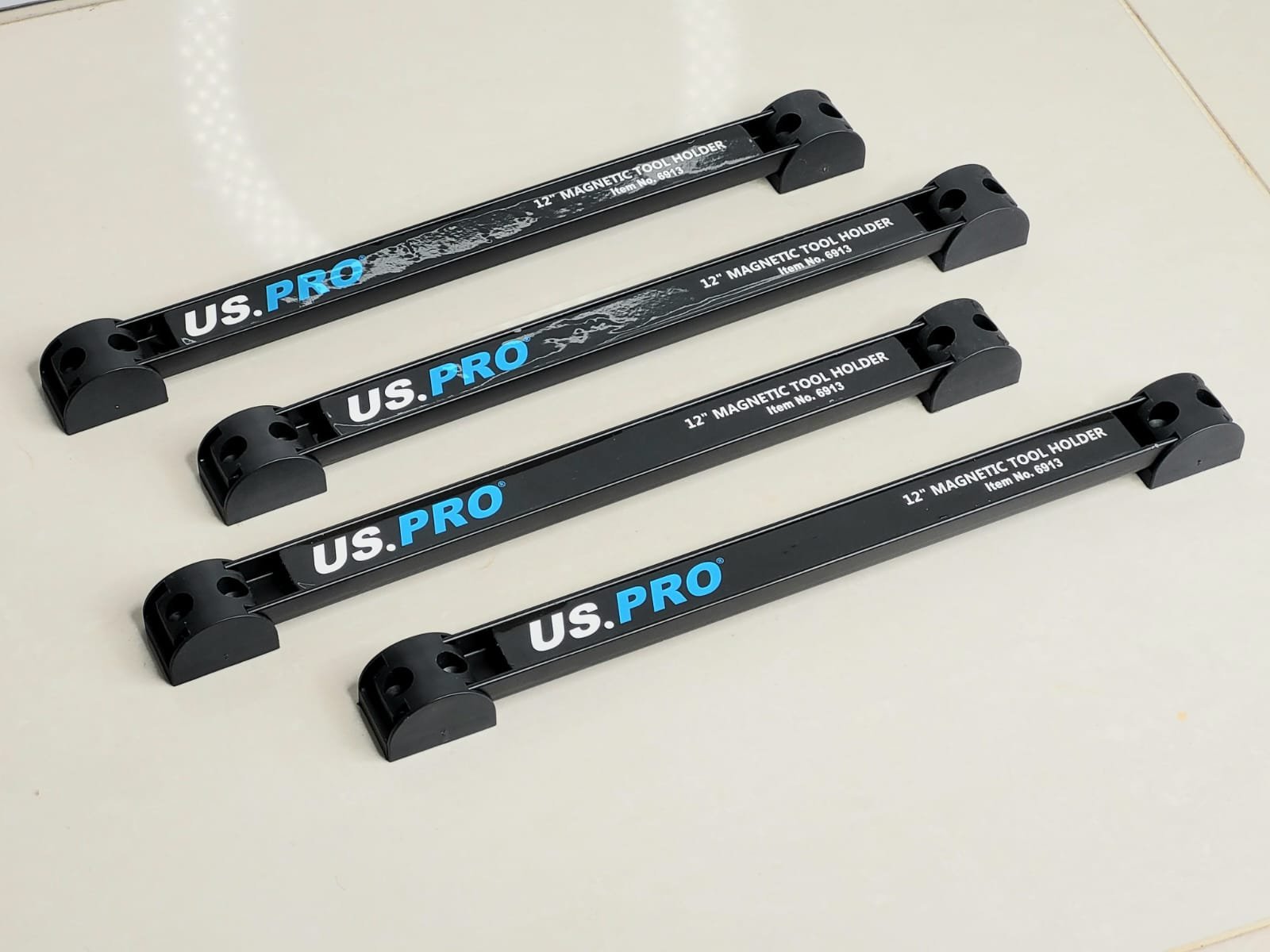 US PRO 4 Piece 12" Magnetic Tool Holder