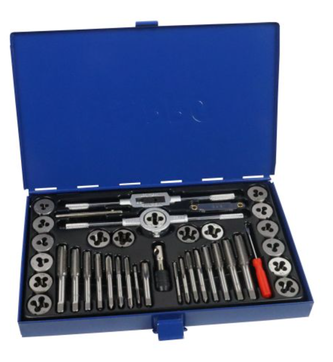 US PRO 40 Piece SAE / Imperial Tap & Die Set