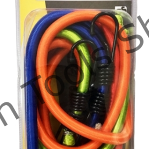 4Pc 12Mm Gs/Tuv Assorted Bungee Set