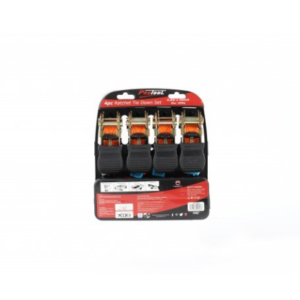 4 Piece Ratchet Tie Down Set