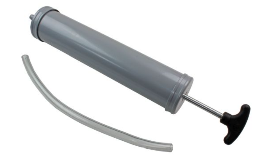 US PRO 500CC Oil Suction Steel Gun With 12" Flexible Nylon Hose