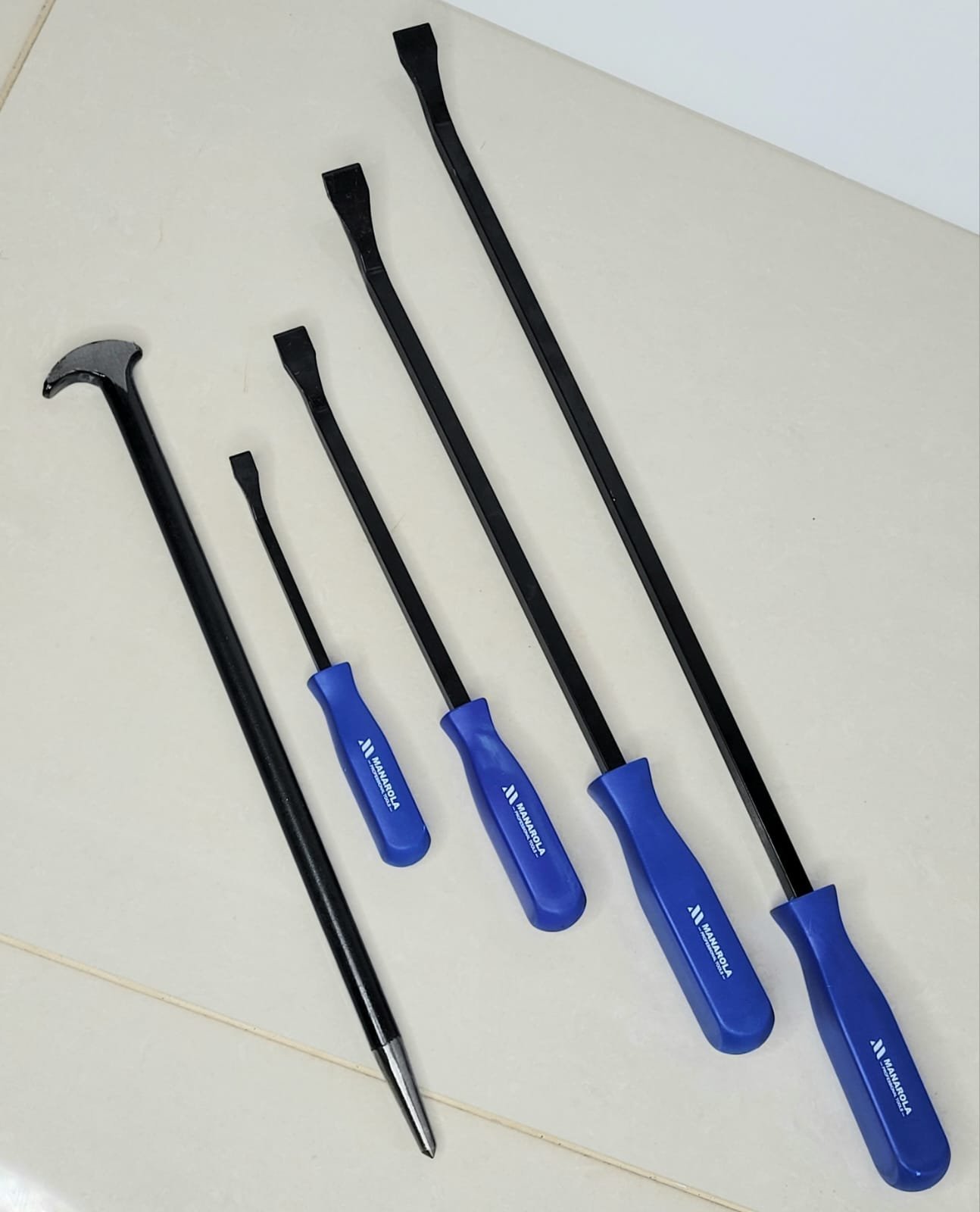 5 Piece Pry Bar Set