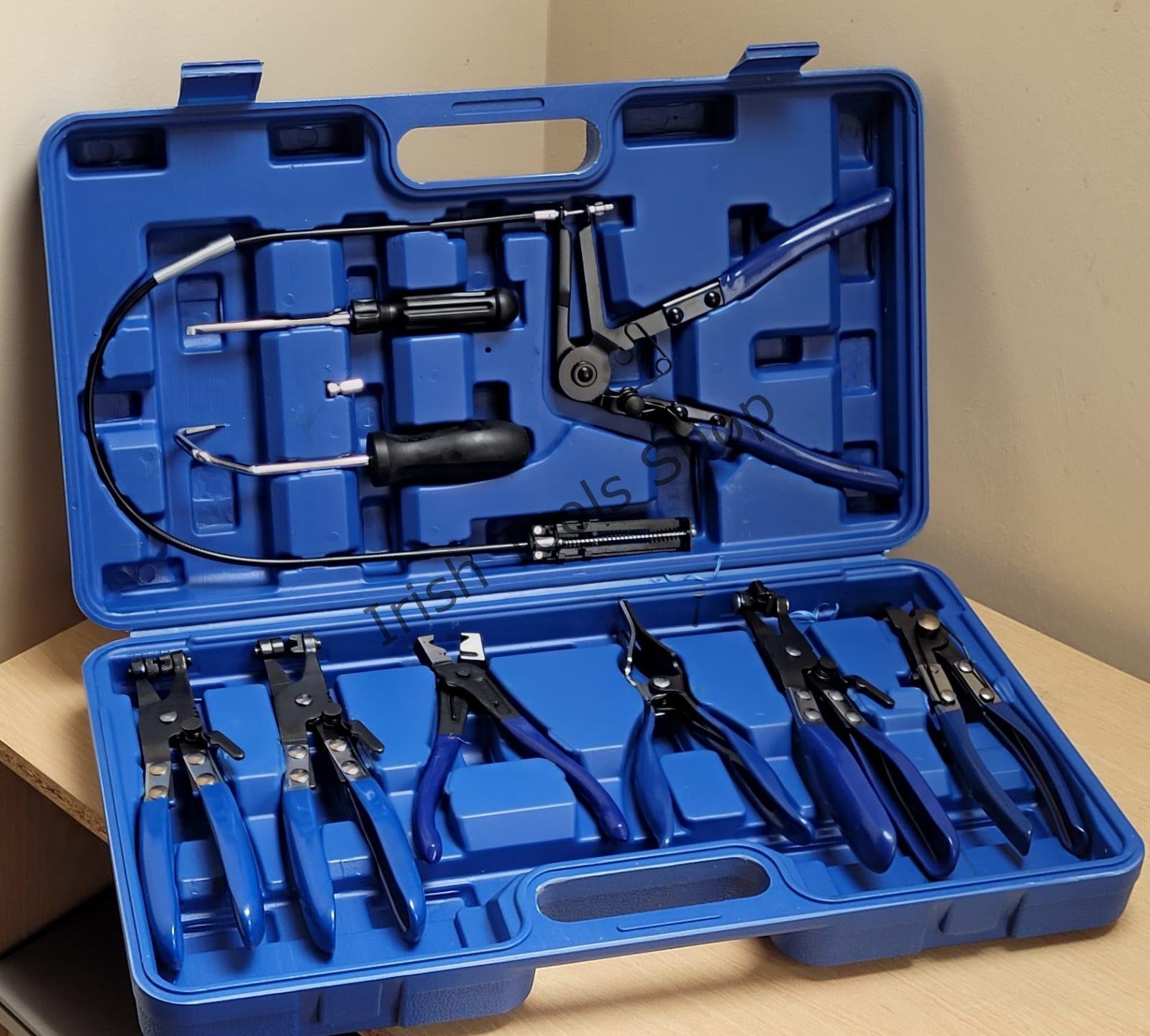 9Pc Hose Clamp Plier Set