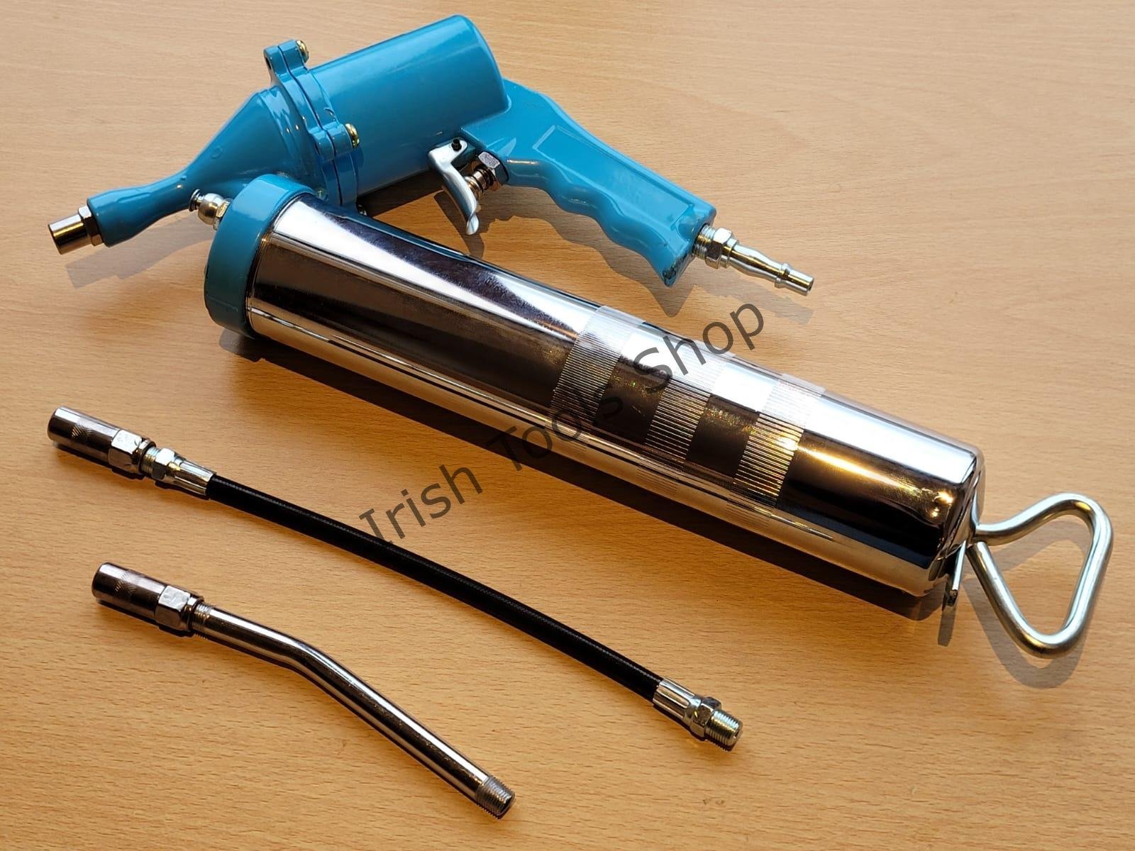 One Hand Pistol Type Air Grease Gun Suits 400cc Cartridge (30-150Psi)