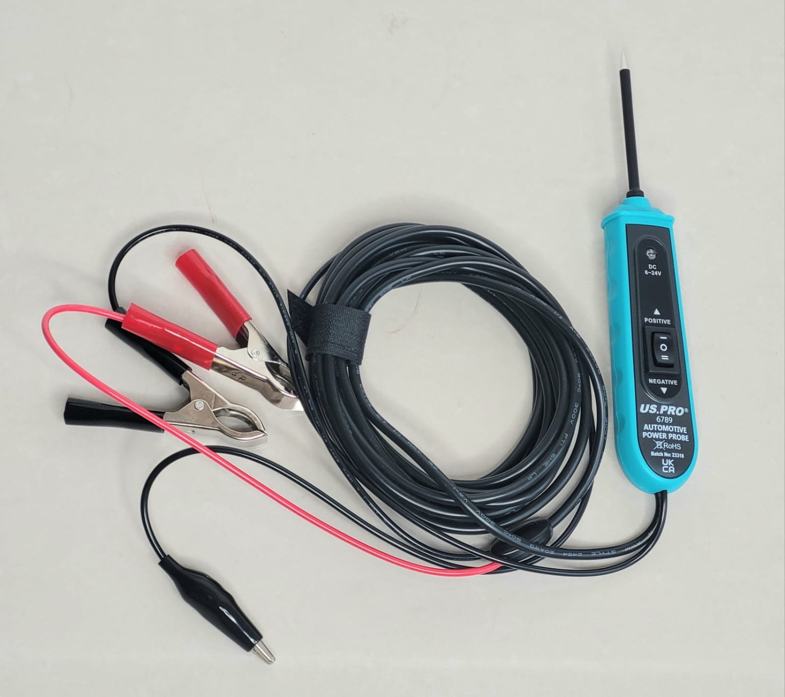 US PRO Automotive Power Probe 6 - 24 Volts Digital Tester For Automotive Electrical System | Powered By Vehicle Battery