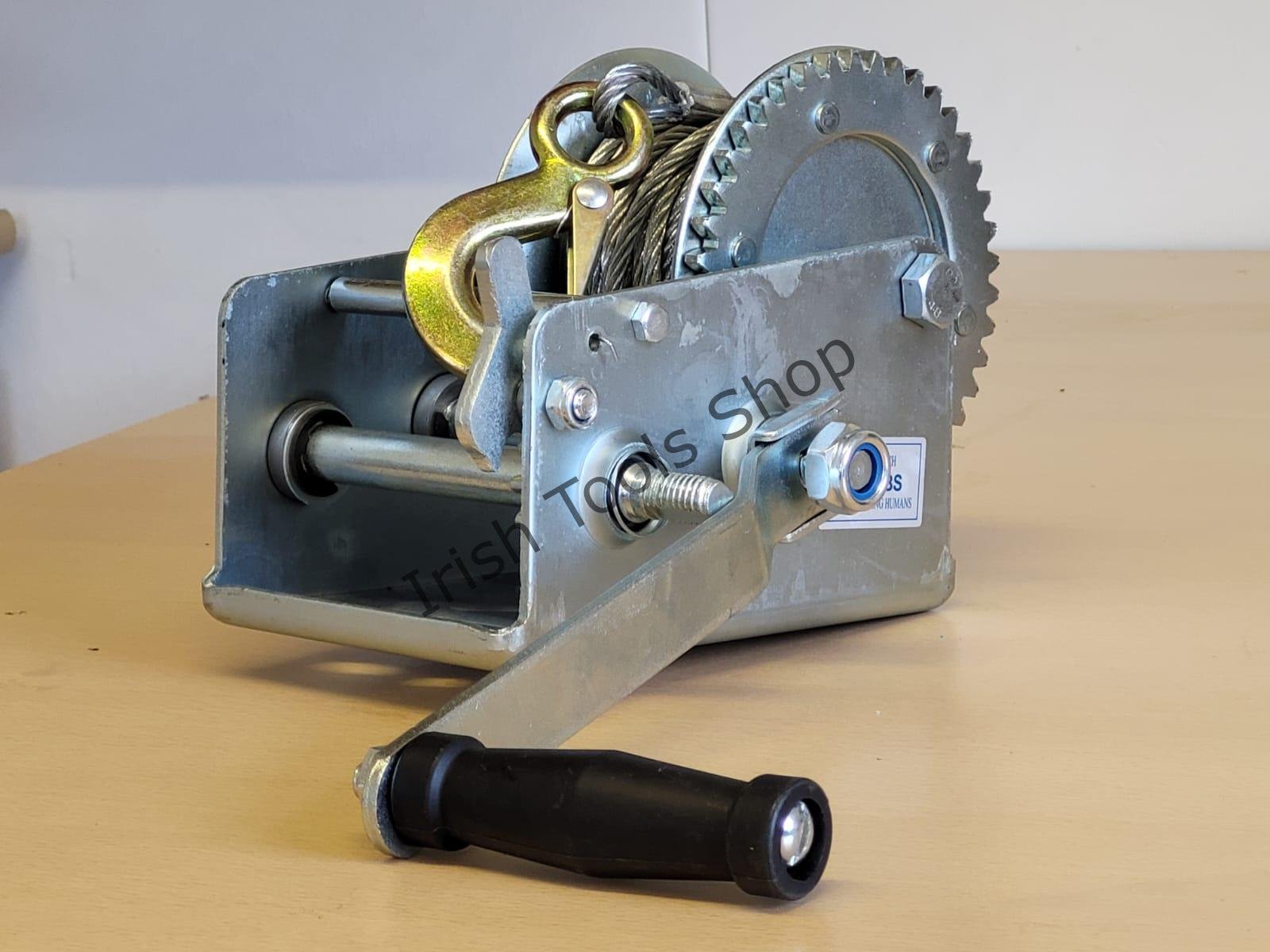 Heavy Duty Hand Winch 2 Speed | Capacity 1100KG