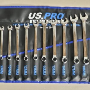 US PRO 12 Piece Grip Grabber Combination Wrench / Spanner Set | 8-19mm