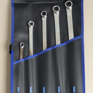 US PRO 5 Piece Grip Grabber Extra Long Flat Double Ring Wrench / Spanner Set