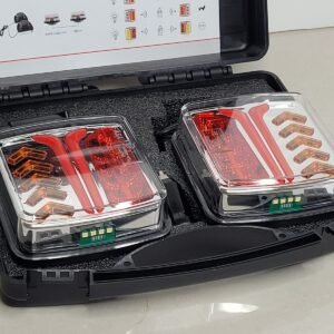 LED Wireless Magnetic Trailer Tail Light Set 5V DC | Wireless Range 30M | Battery 2000 MAH