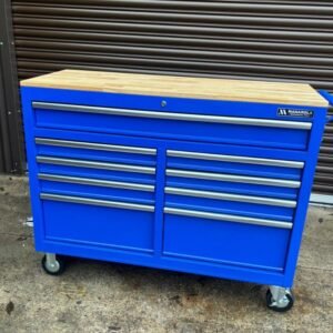 Manarola 46” 9 Drawer Toolchest Cabinet on Wheels