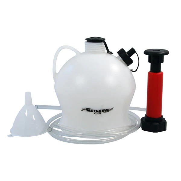 4 Litre Manual Oil & Fluid Vacuum Extractor For Cars & Motorcycles