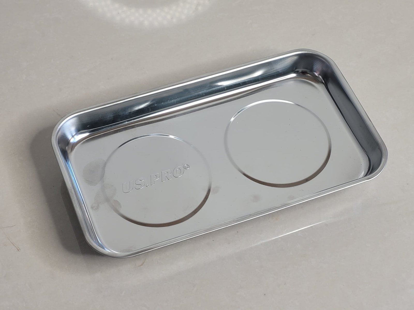 US PRO Stainless Steel Double Magnetic Tray