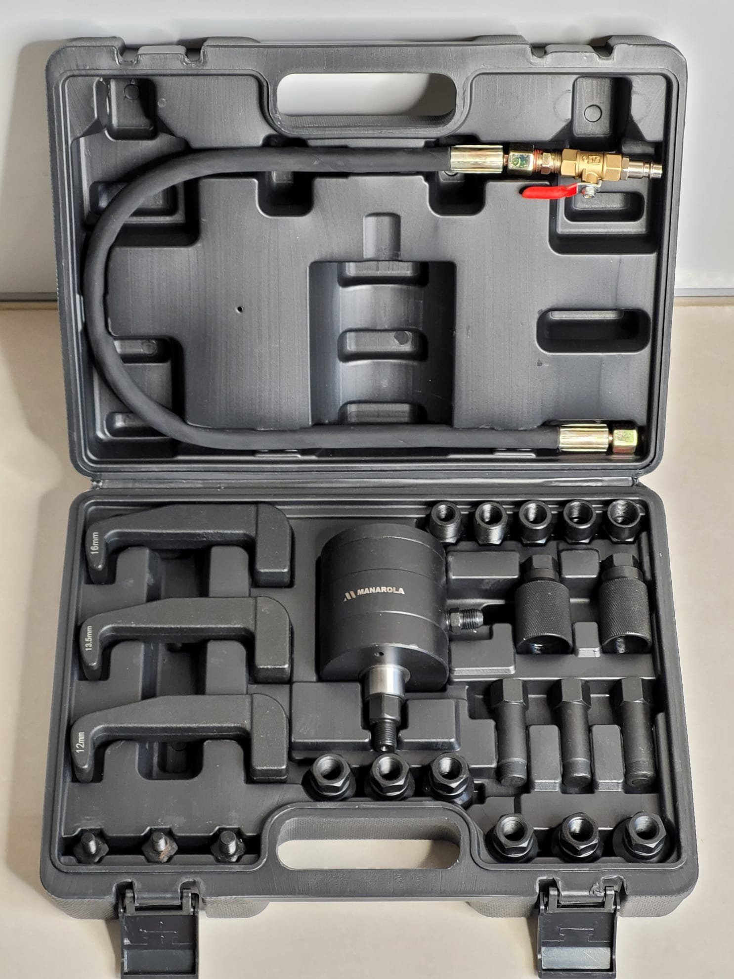 Pneumatic Diesel Injector Extractor Injection Nozzle Set