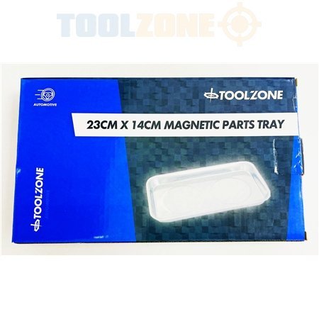 Toolzone 5.5" X 9.5" Stainless Steel Magnetic Parts Tray