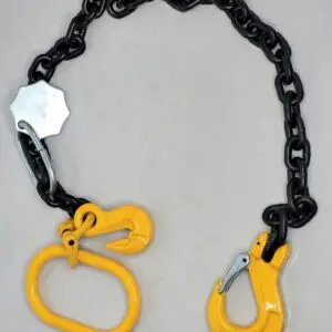 1.9 Ton Single Leg Chain Sling with Shortener and Sling Hook