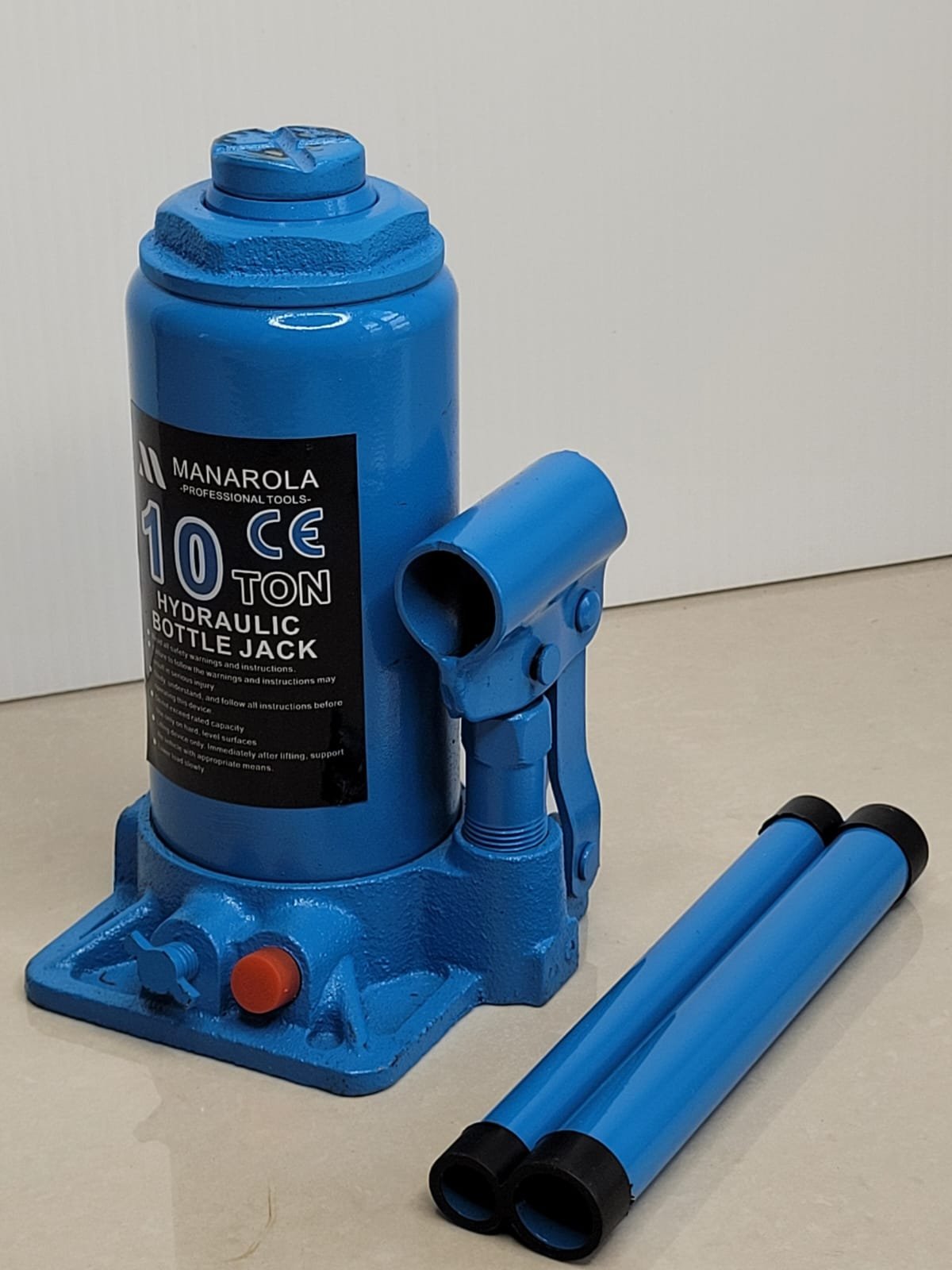 10 TON Hydraulic Hand Operated Vertical Bottle Jack