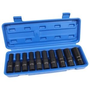 US PRO 10 Piece 1/2" Drive Deep Impact E Star Socket Set