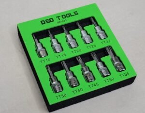 10PC 3/8" DR Star Bit Sockets