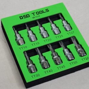 10PC 3/8" DR Star Bit Sockets