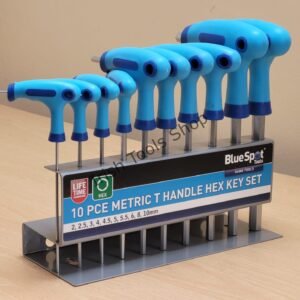 10 pce Metric T Handle Hex Key Set (2-10mm)