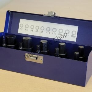 10PCS 1/2" Dr. Impact Hex Bit Socket Set H4-H19