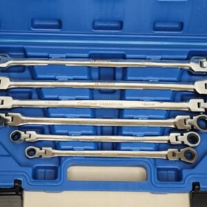 10 Piece Double Head Flexible Gear Wrench Set