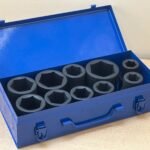 10Pc 1" Drive Deep Impact Socket Set 22 - 50mm